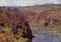 Monet, Claude Oscar - Valley of the Creuse, Sunlight Effect
